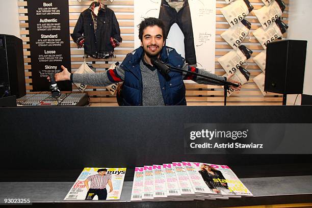 Cassidy performs at The Opening of The New Gap Concept Store in Soho at Gap Soho on November 12, 2009 in New York City.