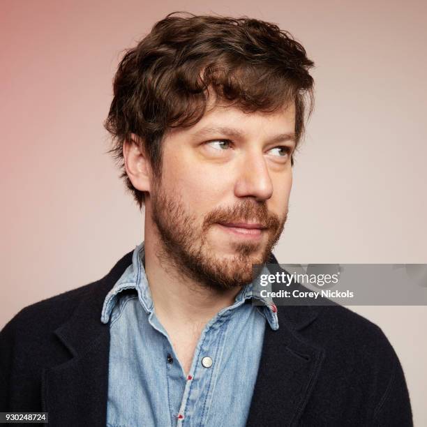 Actor John Gallagher Jr. From the film "Sadie" poses for a portrait in the Getty Images Portrait Studio Powered by Pizza Hut at the 2018 SXSW Film...