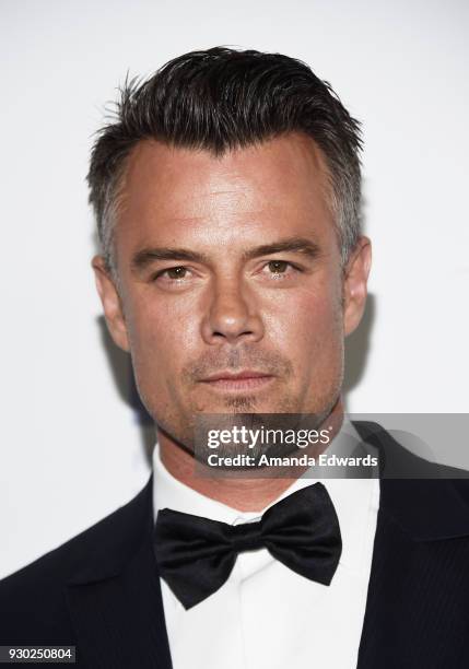 Actor Josh Duhamel arrives at the Human Rights Campaign's 2018 Los Angeles Gala Dinner at the JW Marriott Los Angeles at L.A. LIVE on March 10, 2018...