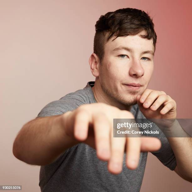 Actor Barry Keoghan from the film "American Animals" poses for a portrait in the Getty Images Portrait Studio Powered by Pizza Hut at the 2018 SXSW...