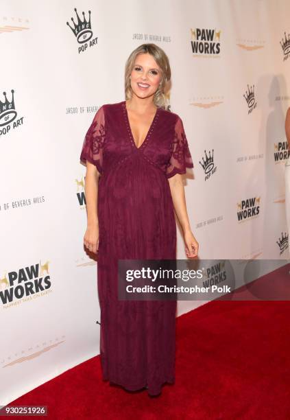 Personality Ali Fedotowsky attends the James Paw 007 Ties & Tails Gala at the Four Seasons Westlake Village on March 10, 2018 in Westlake Village,...