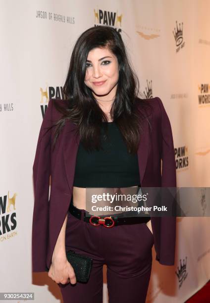 Actress Briana Cuoco attends the James Paw 007 Ties & Tails Gala at the Four Seasons Westlake Village on March 10, 2018 in Westlake Village,...