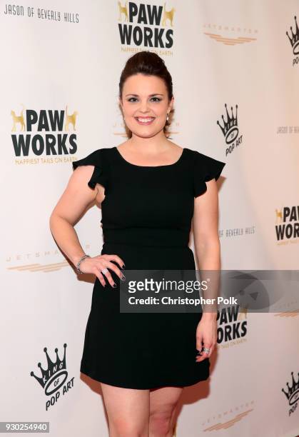 Actress Kimberly Brown attends the James Paw 007 Ties & Tails Gala at the Four Seasons Westlake Village on March 10, 2018 in Westlake Village,...