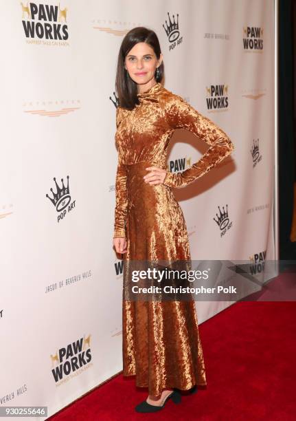 Actress Lindsay Kraft attends the James Paw 007 Ties & Tails Gala at the Four Seasons Westlake Village on March 10, 2018 in Westlake Village,...