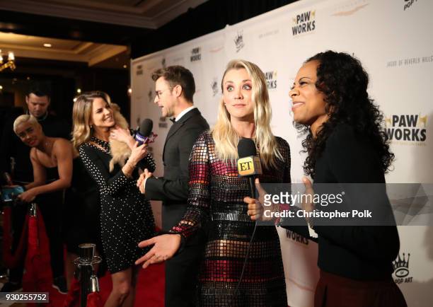 Paw Works Celebrity Ambassador/Board Member Kaley Cuoco attends the James Paw 007 Ties & Tails Gala at the Four Seasons Westlake Village on March 10,...