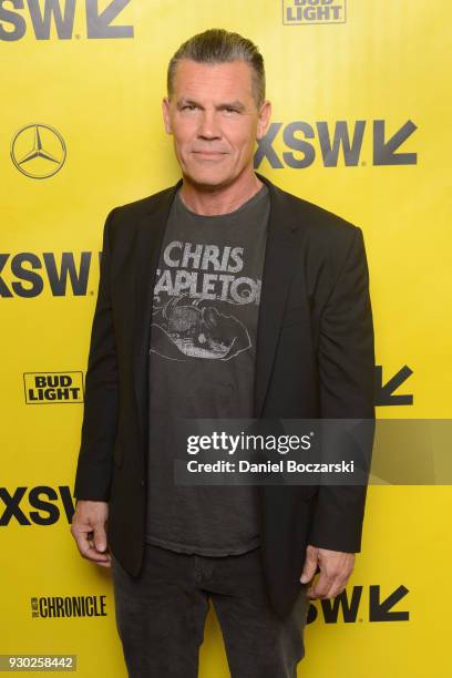 Josh Brolin attends the red carpet premiere of "The Legacy of a Whitetail Deer Hunter" during SXSW 2018 at ZACH Theatre on March 10, 2018 in Austin,...