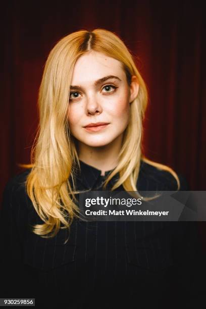 Elle Fanning attends the "Galveston" Premiere 2018 SXSW Conference and Festivals at Paramount Theatre on March 10, 2018 in Austin, Texas.