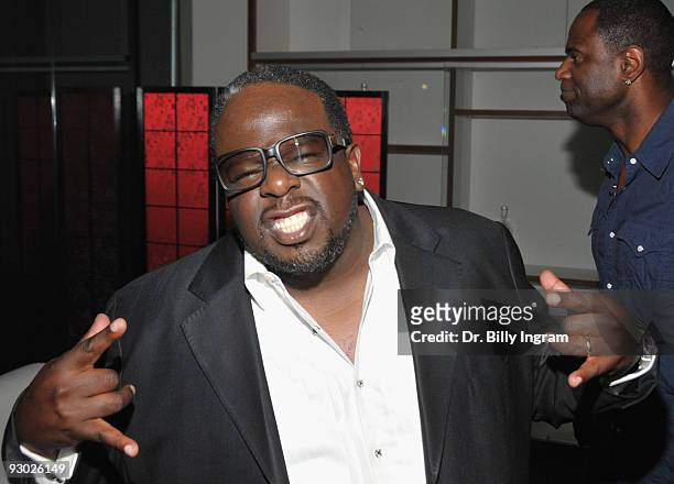 Actor/comedian Cedric The Entertainer attends the Cedric The Entertainer Reaching Out And Giving Back Event at Pacfic Design Center on November 12,...