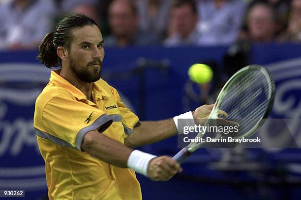 Patrick Rafter Backhand Australian Patrick Rafter Photos and Premium High Res Pictures - Getty ...