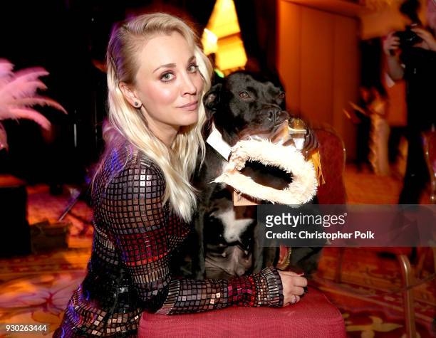 Paw Works Celebrity Ambassador/Board Member Kaley Cuoco and Todd attend the James Paw 007 Ties & Tails Gala at the Four Seasons Westlake Village on...