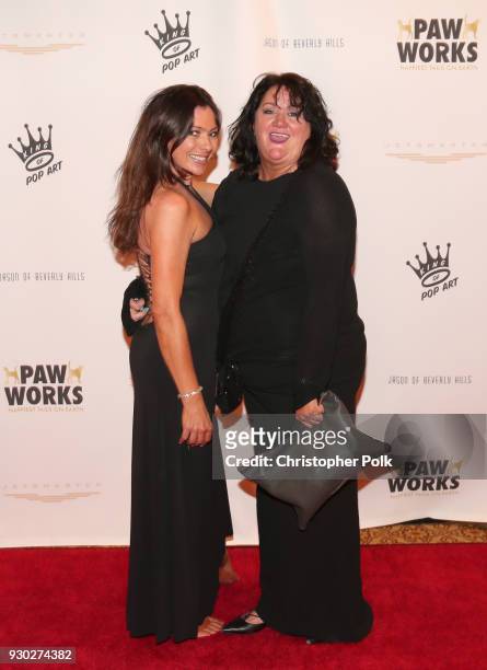 Anna Griffin and Marcy Bianchi attend the James Paw 007 Ties & Tails Gala at the Four Seasons Westlake Village on March 10, 2018 in Westlake Village,...