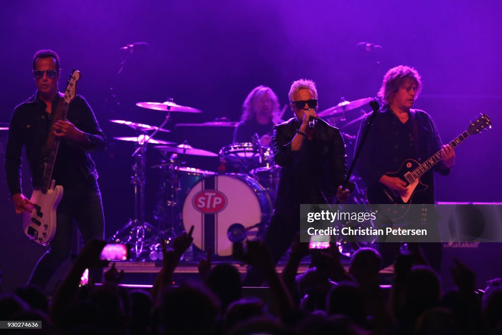 Stone Temple Pilots Perform At Marquee Theatre