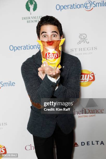 Actor Darren Criss attends Operation Smile's 7th Annual Park City Ski Challenge Sponsored by The St. Regis Deer Valley and Deer Valley Resort VIP...