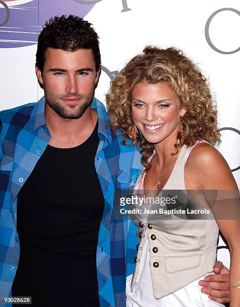 Brody Jenner and AnnaLynne McCord arrives at the launch of the new OP campaign "OPen Campus" at Mel's Dinner on July 7, 2009 in West Hollywood,...