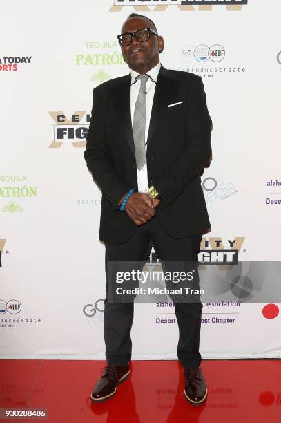 Randy Jackson arrives to Celebrity Fight Night XXIV held at JW Marriot Desert Ridge Resort & Spa on March 10, 2018 in Phoenix, Arizona.