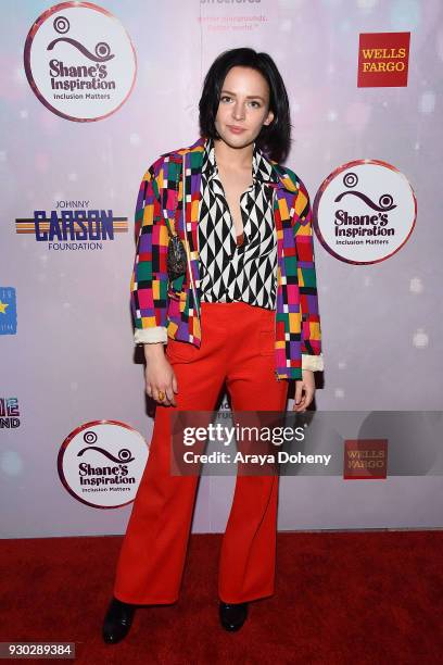 Alexis G. Zall attends Shane's Inspiration's 20th Anniversary "Boogie Wonderland" Gala on March 10, 2018 in Los Angeles, California.