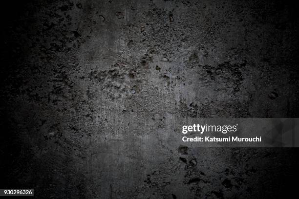 grunge concrete wall texture background - black stone background imagens e fotografias de stock