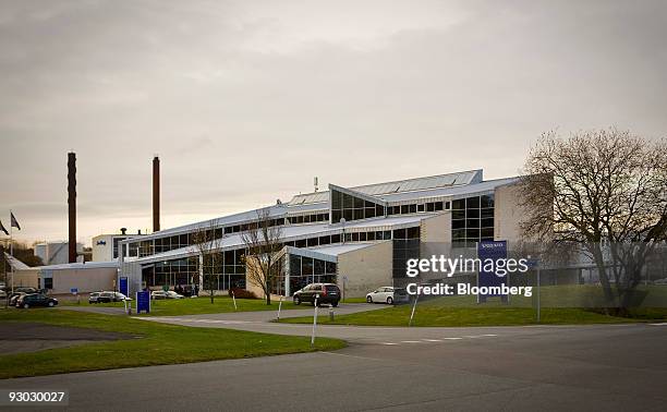 Volvo headquarters stand in Gothenburg, Sweden, on Thursday, Nov. 12, 2009. Volvo AB set aside almost 1.9 billion kronor in the first nine months of...