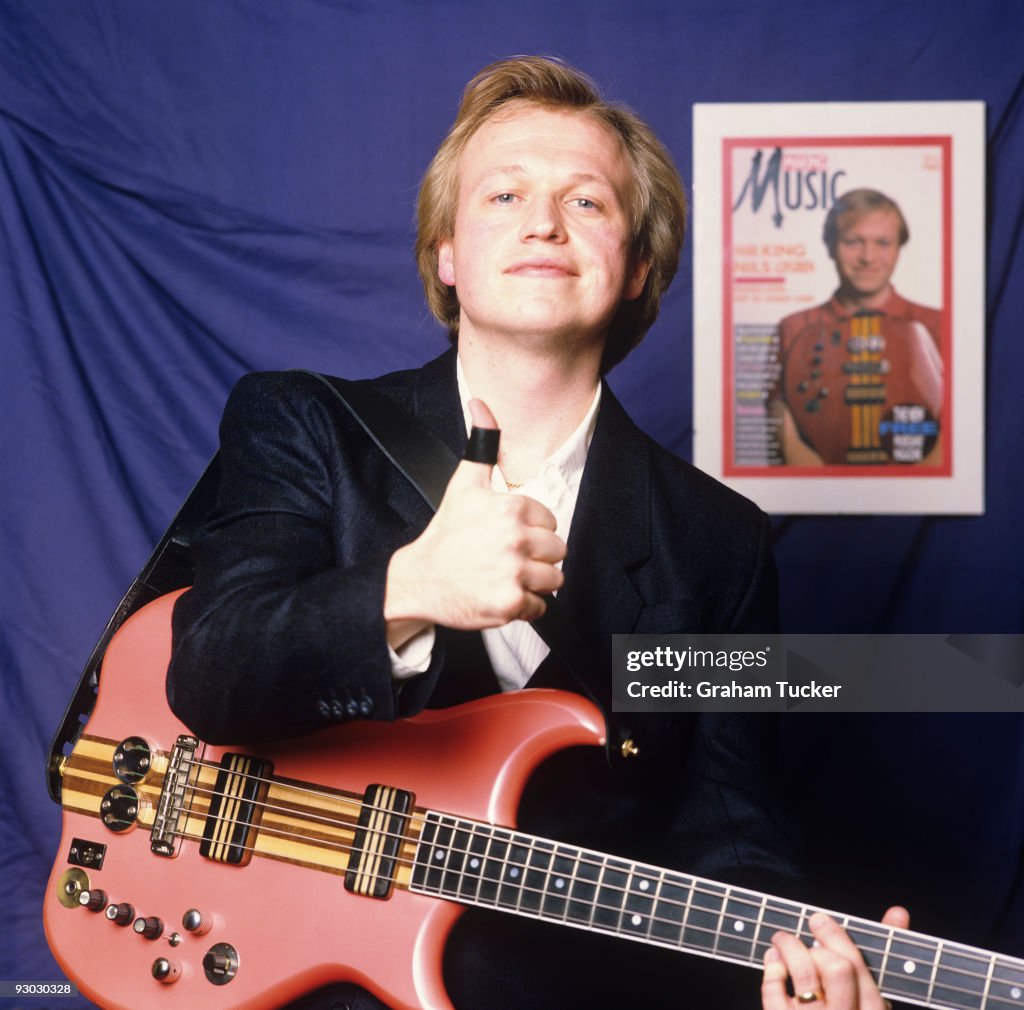 Mark Free Singer Posed portrait of Level 42's singer and bass player Mark King in 1988 ...