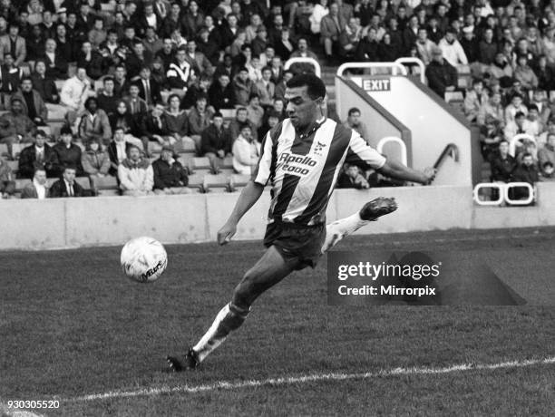 Tony Ford of West Bromwich Albion in action against Oldham Athletic, 3rd February 1990.