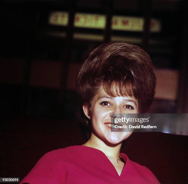 American singer Brenda Lee posed in London circa 1964.