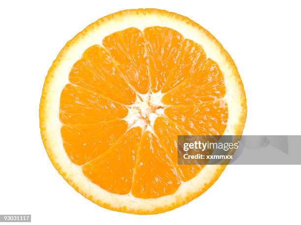 orange w clipping path - sinaasappel stockfoto's en -beelden