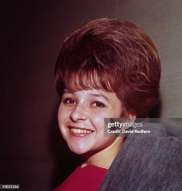 American singer Brenda Lee posed in London circa 1964.