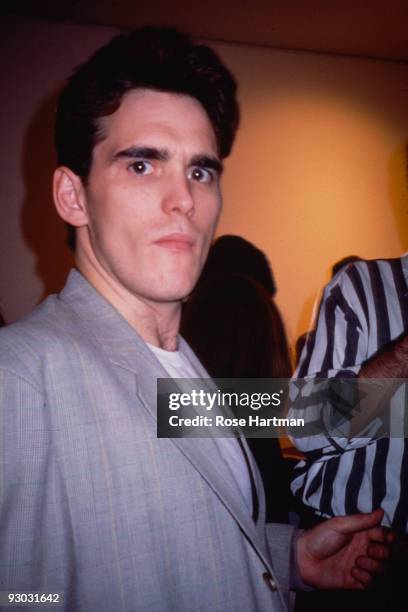 American actor Matt Dillon attends an unspecified event, New York, New York early 1990s.