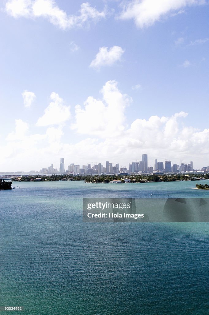 Buildings at the waterfront, Miami, Florida, USA