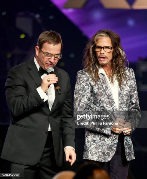 Steven Tyler at Celebrity Fight Night XXIV on March 10, 2018 in Phoenix, Arizona.