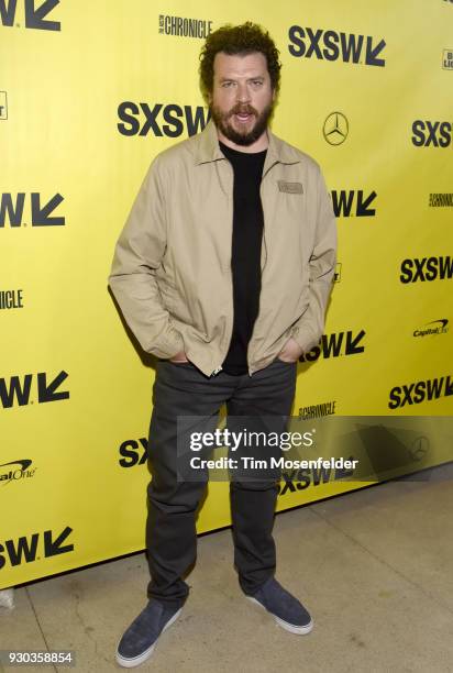 Danny McBride attends the premiere of The Legacy of the Whitetail Deer Hunter at the Zach Theatre on March 10, 2018 in Austin, Texas.