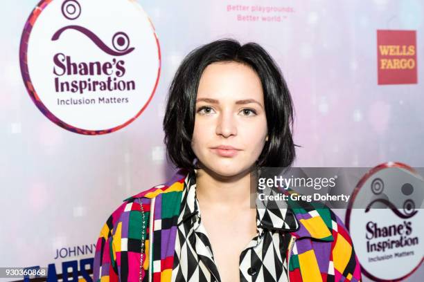 Actress Alexis G. Zall attends the Shane's Inspiration's 20th Anniversary Gala at Vibiana on March 10, 2018 in Los Angeles, California.