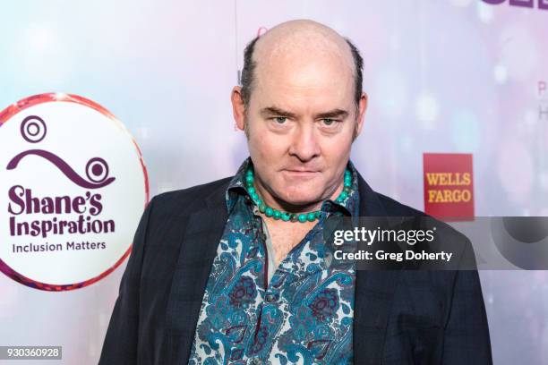 Actor David Koechner attends the Shane's Inspiration's 20th Anniversary Gala at Vibiana on March 10, 2018 in Los Angeles, California.