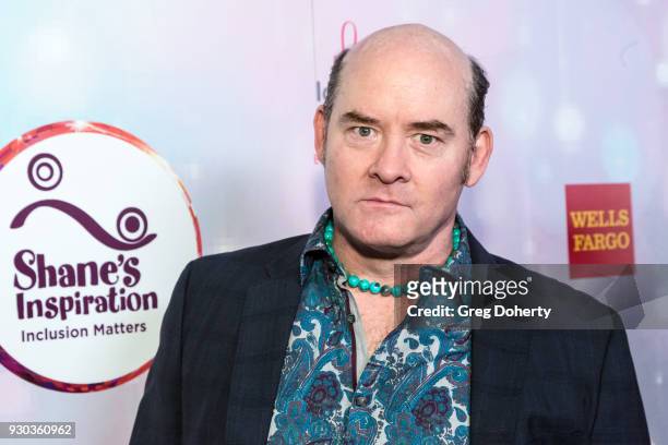 Actor David Koechner attends the Shane's Inspiration's 20th Anniversary Gala at Vibiana on March 10, 2018 in Los Angeles, California.