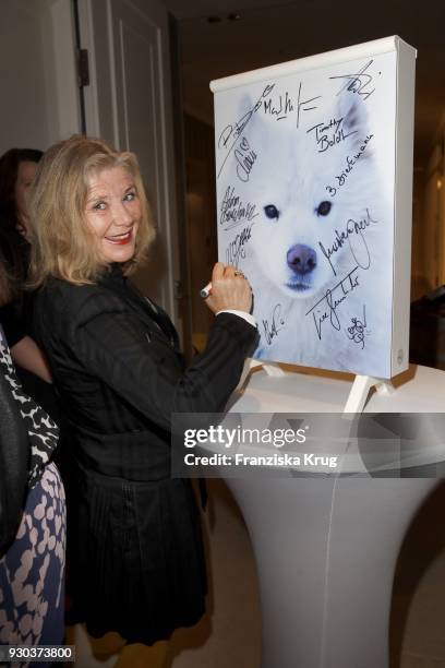 Jutta Speidel during the 'Baltic Lights' charity event on March 10, 2018 in Heringsdorf, Germany. The annual event hosted by German actor Till...