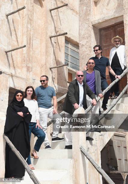 Doha Film Institute CEO Fatma Al Remaihi, DFI Director of the Film Fund and Programs Hanaa Issa, Qumra Masters Andrey Zvyagintsev, Gianfranco Rosi,...