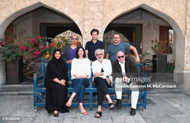 Qumra Masters Apichatpong Weerasethakul, Bennett Miller and Andrey Zvyagintsev, Doha Film Institute CEO Fatma Al Remaihi, DFI Director of the Film...