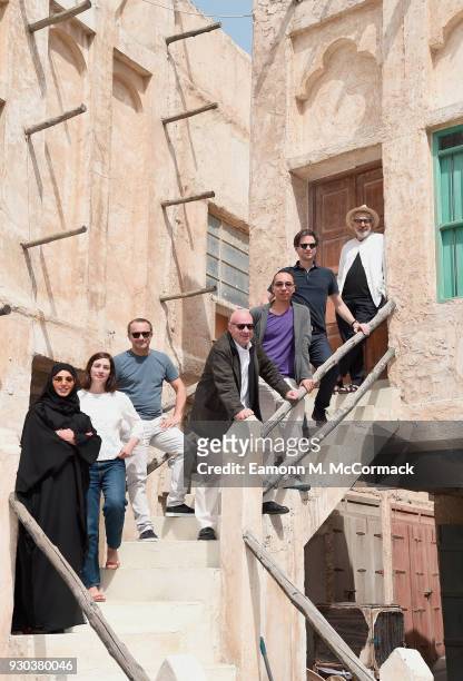 Doha Film Institute CEO Fatma Al Remaihi, DFI Director of the Film Fund and Programs Hanaa Issa, Qumra Masters Andrey Zvyagintsev, Gianfranco Rosi,...