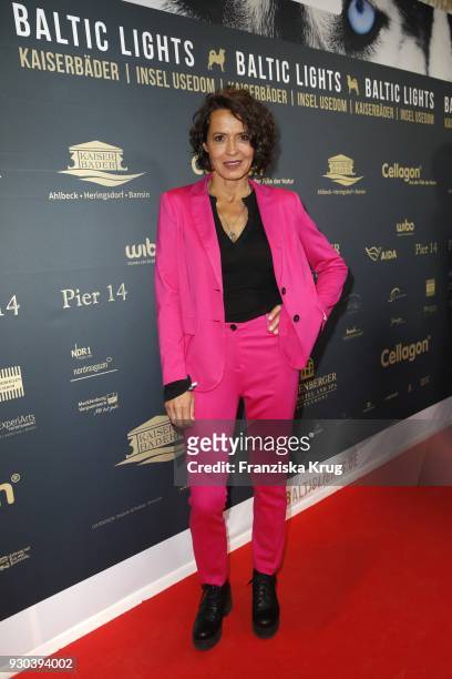 Ulrike Folkerts during the 'Baltic Lights' charity event on March 10, 2018 in Heringsdorf, Germany. The annual event hosted by German actor Till...
