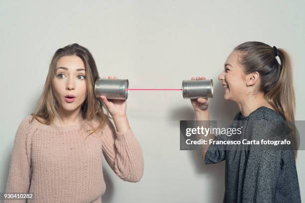 715 Tin Can String Phone Stock Photos, High-Res Pictures, and Images ...