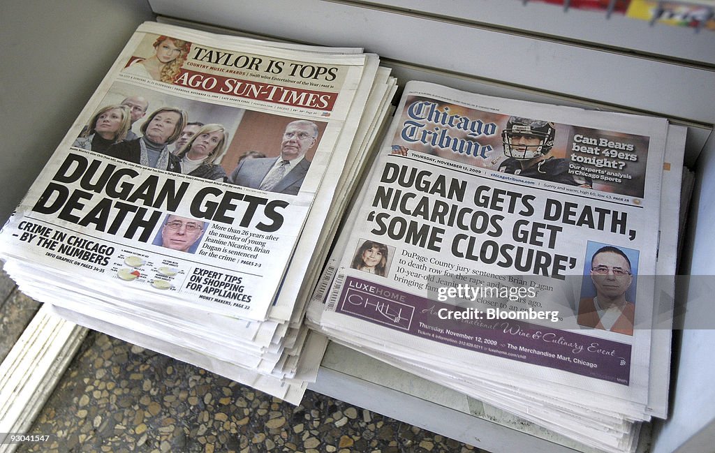 Newspaper Circulation Falling