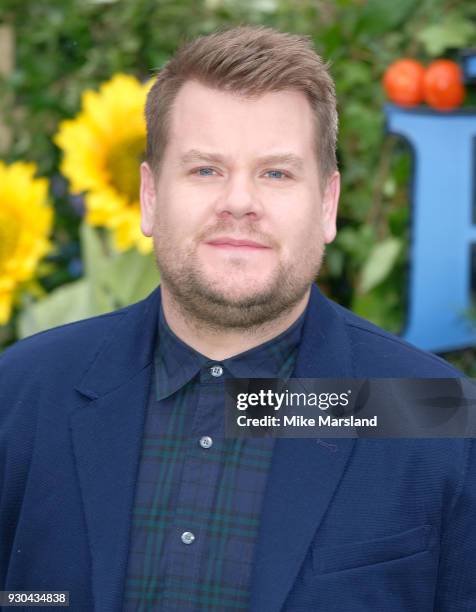 James Corden attends 'Peter Rabbit' UK Gala Screening at Vue West End on March 10, 2018 in London, England.