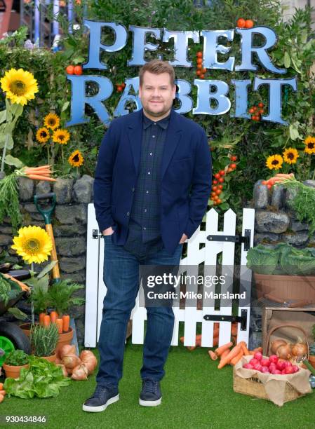 James Corden attends 'Peter Rabbit' UK Gala Screening at Vue West End on March 10, 2018 in London, England.