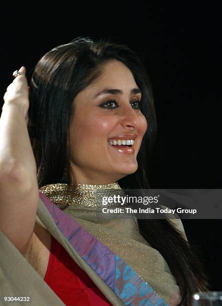 Actor Kareena Kapoor in an interview with India Today Group Editor Prabhu Chawla for the show Seedhi Baat in Mumbai on Wednesday, November 11, 2009.