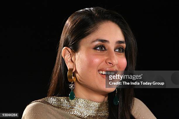 Actor Kareena Kapoor in an interview with India Today Group Editor Prabhu Chawla for the show Seedhi Baat in Mumbai on Wednesday, November 11, 2009.