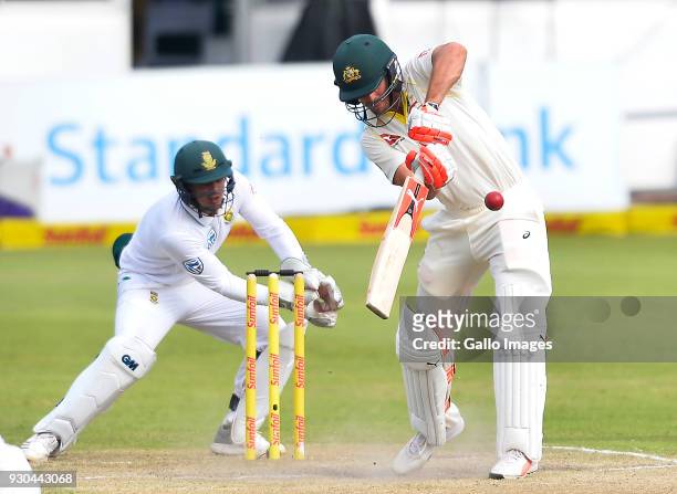Shaun Marsh of Australia during day 3 of the 2nd Sunfoil Test match between South Africa and Australia at St Georges Park on March 11, 2018 in Port...