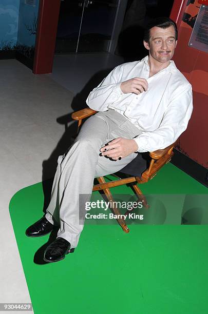 Wax figure of Clark Gable is displayed at Madame Tussaud's Wax Museum on July 29, 2009 in Hollywood, California.