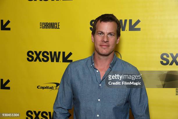 Jonathan Nolan attends the Westworld Featured Session during SXSW at Austin Convention Center on March 10, 2018 in Austin, Texas.