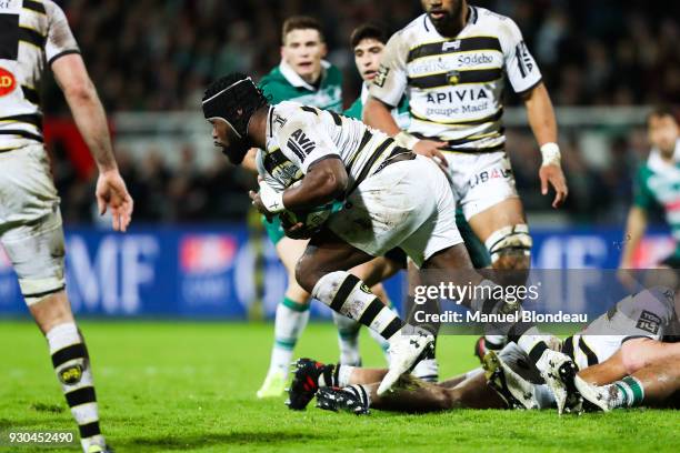 Levani Botia of La Rochelle during the French Top 14 match between Pau and La Rochelle on March 10, 2018 in Pau, France.