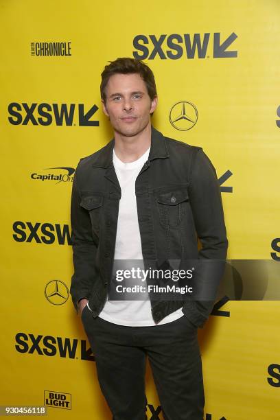 James Marsden attends the Westworld Featured Session during SXSW at Austin Convention Center on March 10, 2018 in Austin, Texas.